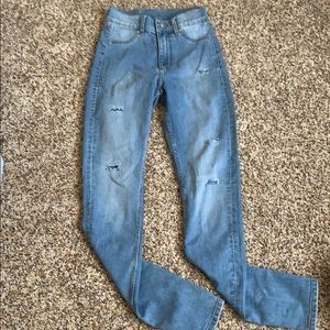 Cheap Monday high waisted jeans